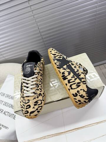 Golden Goose Running Marathon Beige Black Gum White Sneaker (BS-87398)