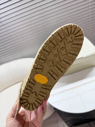 Golden Goose Super Star Khaki Tan White Grey Sneaker (BS-87396)