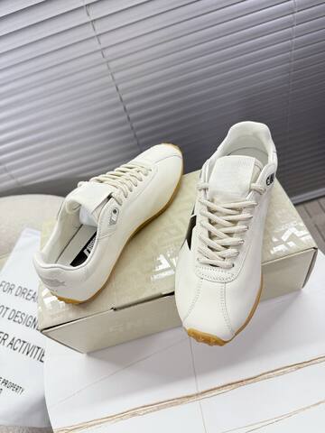 Golden Goose Running Marathon White Black Gum Sneaker (BS-87400)
