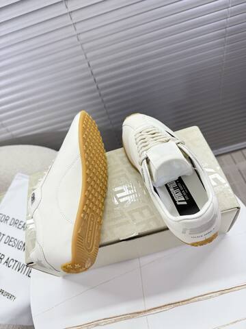 Golden Goose Running Marathon White Black Gum Sneaker (BS-87400)