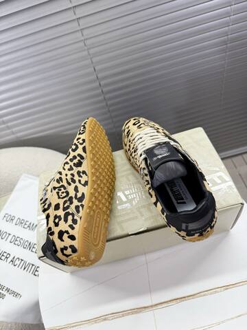 Golden Goose Running Marathon Beige Black Gum White Sneaker (BS-87398)