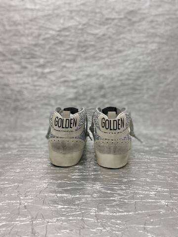 Golden Goose Midstar Silver Off White Beige Sneaker (BS-87509)