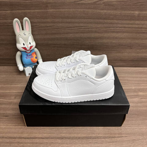 Jordan Air Jordan 1 Low Golf Triple White White Sneaker (BS-87402)