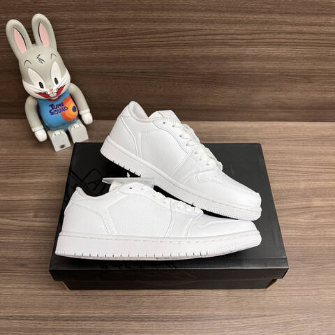 Jordan Air Jordan 1 Low Golf Triple White White Sneaker (BS-87402)