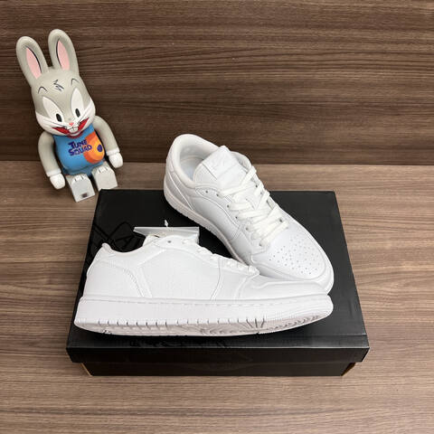 Jordan Air Jordan 1 Low Golf Triple White White Sneaker (BS-87402)
