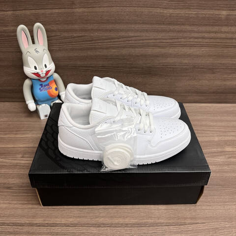 Jordan Air Jordan 1 Low Golf Triple White White Sneaker (BS-87402)