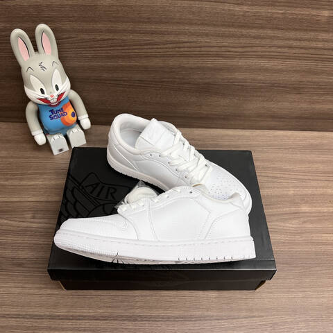 Jordan Air Jordan 1 Low Golf Triple White White Sneaker (BS-87402)
