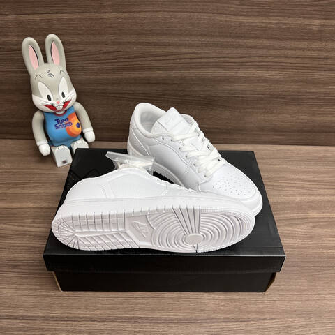 Jordan Air Jordan 1 Low Golf Triple White White Sneaker (BS-87402)