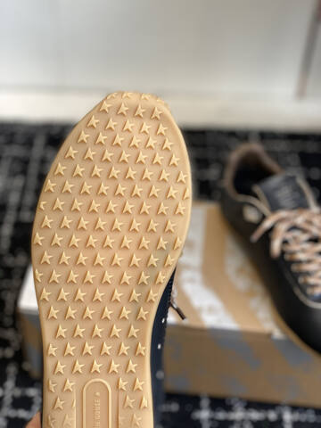 Golden Goose 25ss Black Silver Bronze Gum Sneaker (BS-87432)