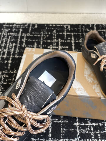 Golden Goose 25ss Black Silver Bronze Gum Sneaker (BS-87432)