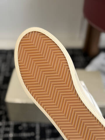 Golden Goose Strap Court Off White Olive Beige Pink Brown Skate Shoe (BS-87434)