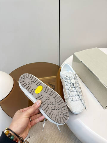 Golden Goose Super Star Off White Silver White Sneaker (BS-87395)
