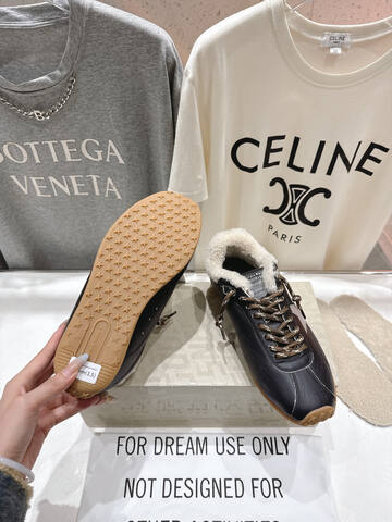 Golden Goose GGDB High Version Leaves The Factory Maoli Black White Silver Brown Sneaker (BS-87495)